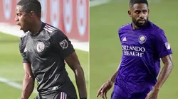 Joevin Jones of Inter Miami (left) and Ruan of Orlando City SC (Getty).