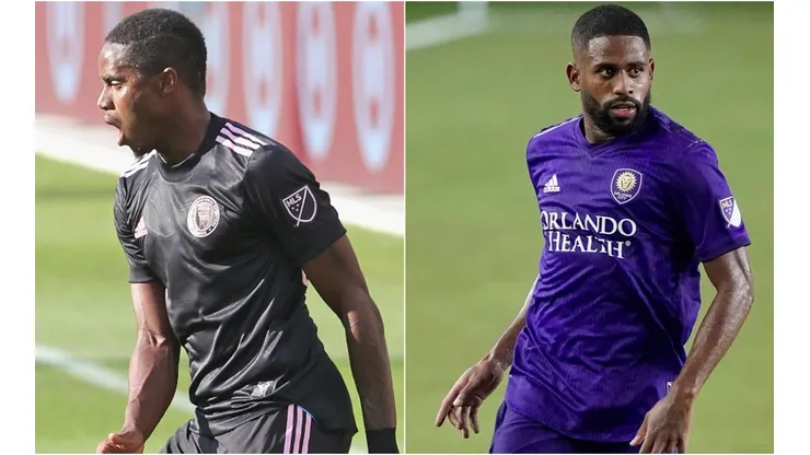 Joevin Jones of Inter Miami (left) and Ruan of Orlando City SC (Getty).