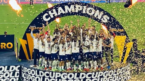USA, the 2021 Concacaf Gold Cup champions