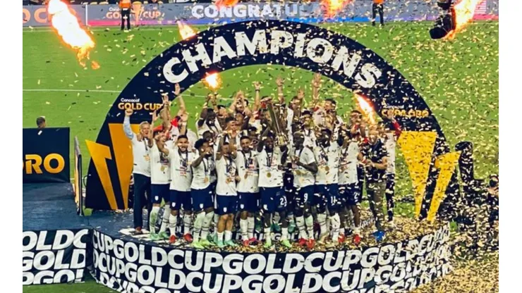 USA, the 2021 Concacaf Gold Cup champions