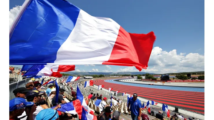 A general view of the F1 Grand Prix of France. (Getty)