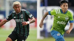 Los Angeles Galaxy and Seattle Sounders clash on MLS 2021 Week 8 (Getty).