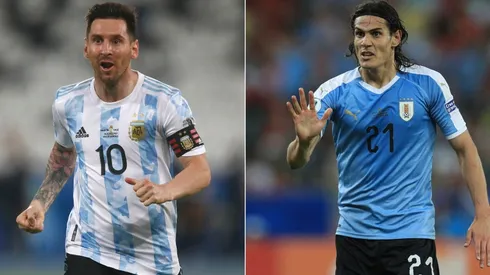 Argentina and Uruguay will clash in a big match at Copa America 2021 (Getty).