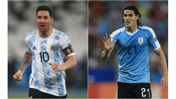 Argentina and Uruguay will clash in a big match at Copa America 2021 (Getty).
