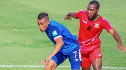 El Salvador and St Kitts and Nevis face off on the second leg of the Concacaf World Cup Qualifiers 2022 (Twitter @LaSelecta_SLV).