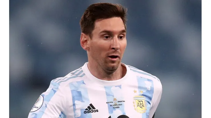 Lionel Messi played another great game with Argentina. (Getty)