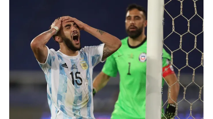 Argentina couldn't capitalize on their chances and Chile snatched a point in Copa America 2021 Matchday 1 (Getty).
