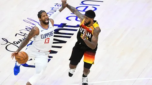 Paul George & Royce O'Neal. (Getty)