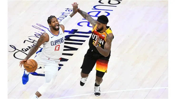 Paul George & Royce O'Neal. (Getty)