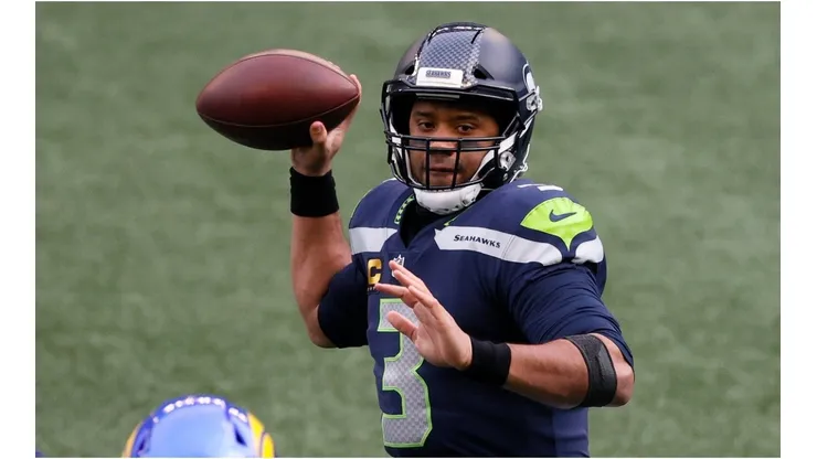 Russell Wilson. (Getty)