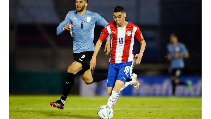 Miguel Almirón with Paraguay (Getty)