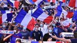 France national team supporters. (Getty)