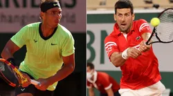 Rafael Nadal (left) and Novak Djokovic (Getty).