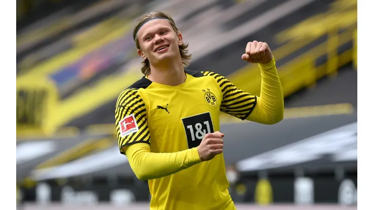 The most coveted striker in the world, Erling Haaland has been set at a high price by Borussia Dortmund (Getty).