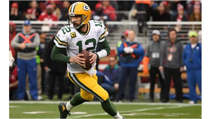 Aaron Rodgers. (Getty)