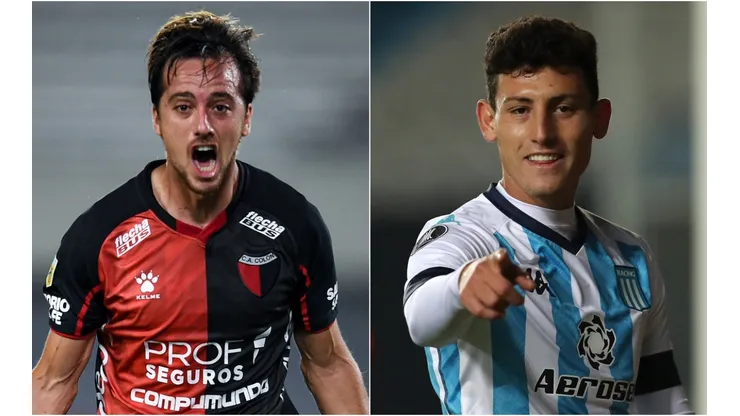 Colon and Racing Club clash for the trophy in the 2021 Argentine Copa de la Liga Profesional final (Getty).