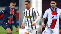 Mbappe, Cristiano, and Icardi could leave their clubs this summer (Getty).