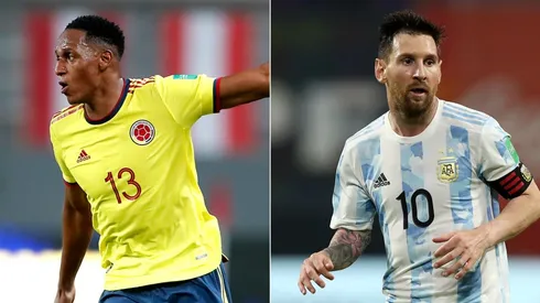 Colombia and Argentina face off in a thrilling game for the Conmebol World Cup Qualifiers 2022 (Getty).