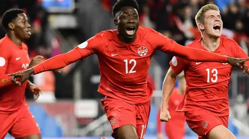 Alphonso Davies of Canada.(Canadian Premier League)