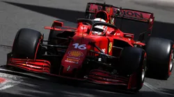 Charles Leclerc of Ferrari took his second pole position of the season (Getty).