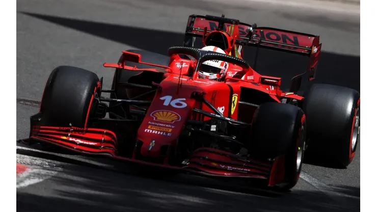 Charles Leclerc of Ferrari took his second pole position of the season (Getty).