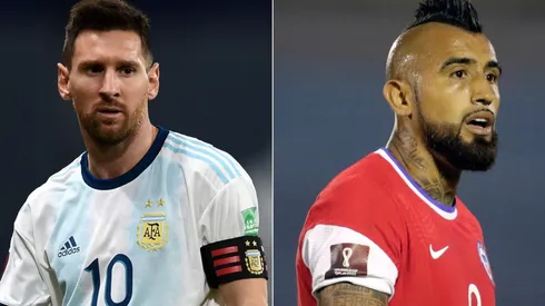Argentina and Chile will clash in Matchday 7 of the 2022 World Cup Qualification (Getty).