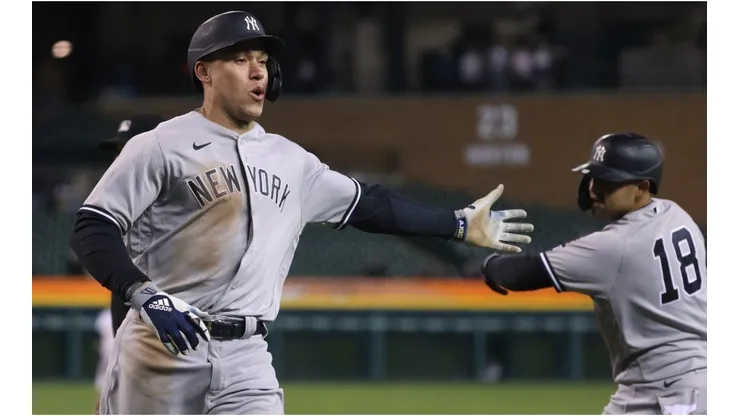 Aaron Judge & Rougned Odor. (Getty)