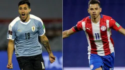 Uruguay and Paraguay face off in a thrilling game for South America World Cup Qualifiers 2022 (Getty).