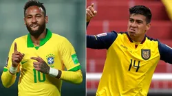 Brazil and Ecuador clash in an exciting game for the South American World Cup Qualifiers 2022 (Getty).