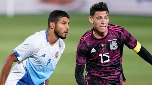 Mexico and Costa Rica clash for a place in the Concacaf Nations League grand final (Getty).