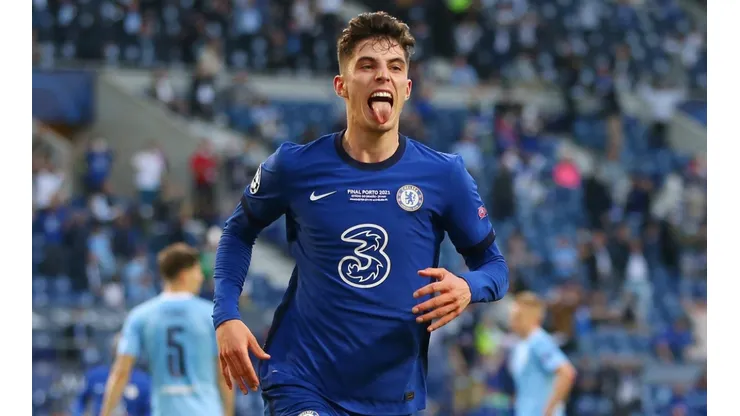 Kai Havertz' goal fired Chelsea to their second Champions League title (Getty).
