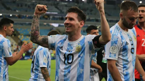 Messi got his highly desired reward in Copa America 2021. (Getty)
