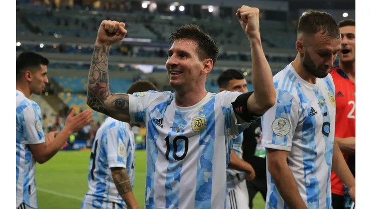 Messi got his highly desired reward in Copa America 2021. (Getty)
