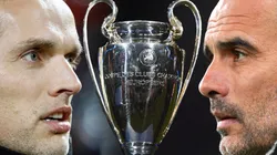 Thomas Tuchel of Chelsea (left) and Pep Guardiola of Manchester City (right). (Getty)
