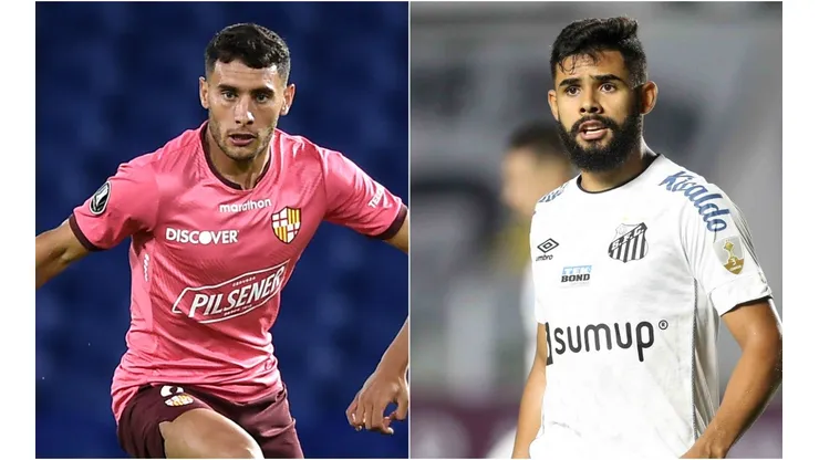 Barcelona de Guayaquil host Santos in Matchday 6 of Copa Libertadores 2021 Group C. (Getty).