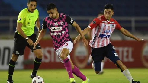 Independiente Santa Fe and Junior clash in Matchday 6 of Copa Libertadores 2021 Group D (Twitter @Libertadores).