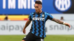 Lautaro Martínez is linked with a move once again (Getty).