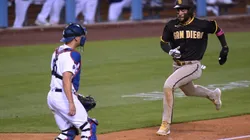 Fernando Tatis Jr vs. the Dodgers. (Getty)