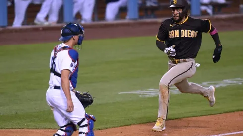 Fernando Tatis Jr vs. the Dodgers. (Getty)