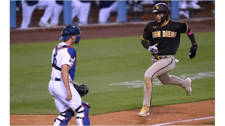 Fernando Tatis Jr vs. the Dodgers. (Getty)