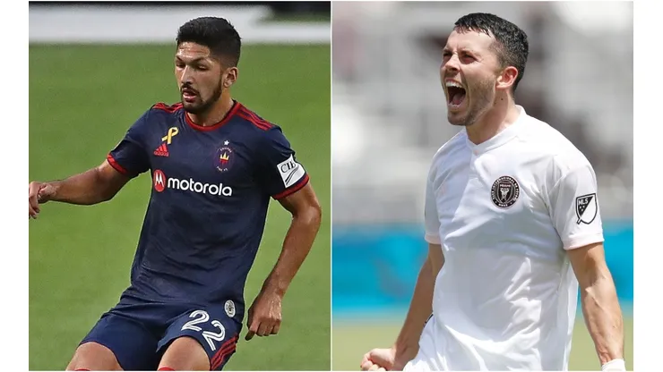 Chicago Fire and Inter Miami clash in 2021 MLS Week 7 (Getty).