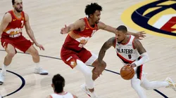 Damian Lillard vs. Denver. (Getty)