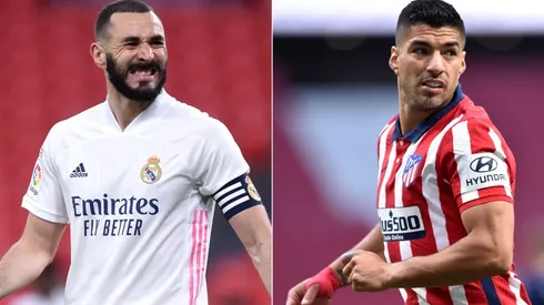 Real Madrid and Atletico head into a dramatic final round of La Liga 2020-2021 (Getty).