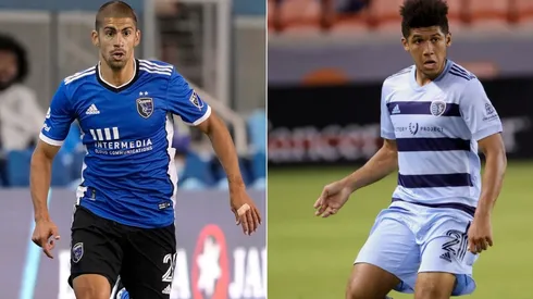 San Jose Earthquakes and Sporting Kansas City clash in an exciting MLS Western Conference duel (Getty).