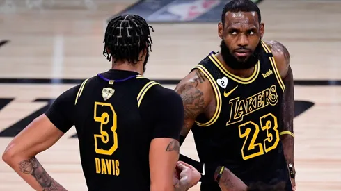 LeBron James & Anthony Davis. (Getty)
