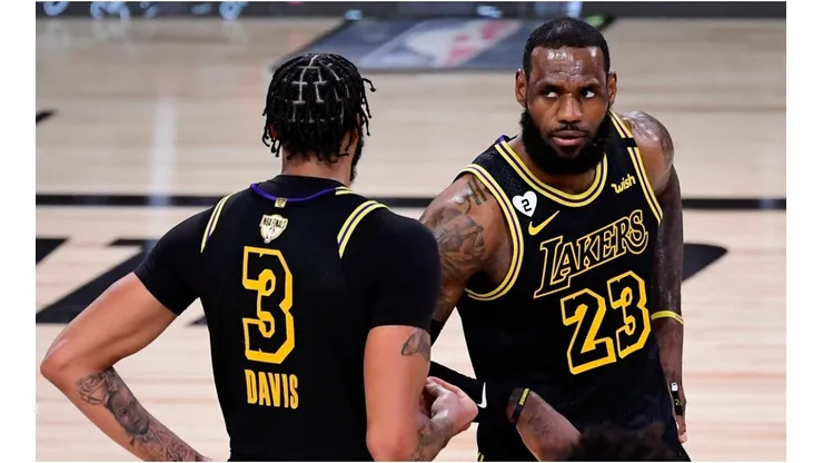 LeBron James & Anthony Davis. (Getty)