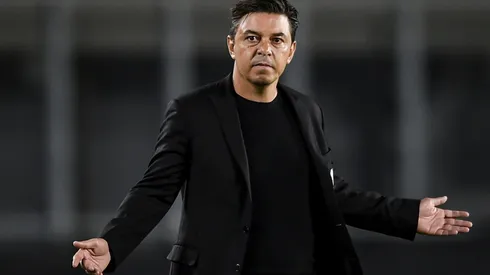 River Plate's boss, Marcelo Gallardo, faces a tough situation with a sudden covid outbreak in his squad (Getty).