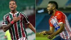 Fluminense and Junior tied 1-1 in their previous duel (Getty / Twitter @Libertadores).