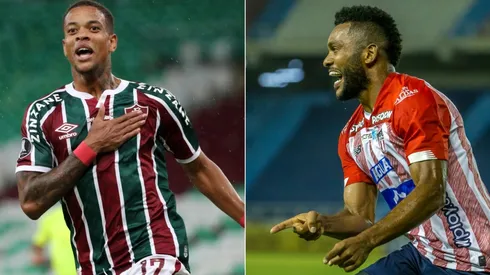Fluminense and Junior tied 1-1 in their previous duel (Getty / Twitter @Libertadores).