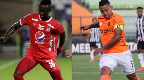 America de Cali and Deportivo La Guaira clash looking for their first win in the Copa Libertadores 2021 (Getty / Twitter @Libertadores).